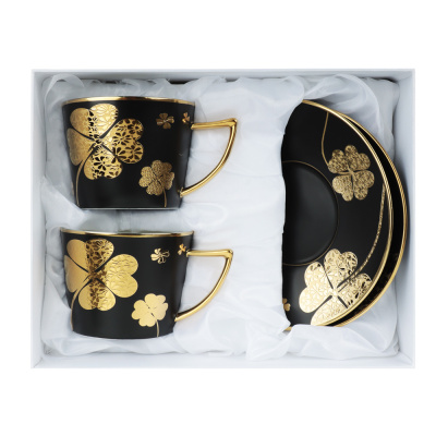 Набор чайный 4 пр., 240мл, 15см, Грейс фарфор MILLIMI (1/20)