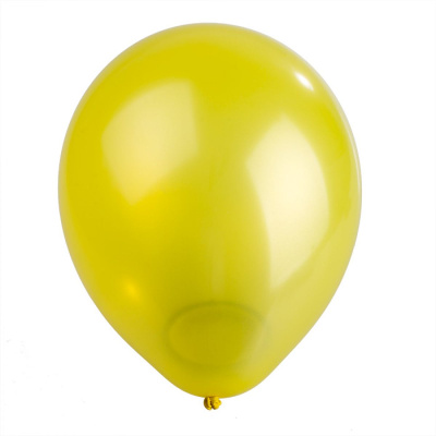 Шары 10шт, 12", перламутр желтый, №11 (20)