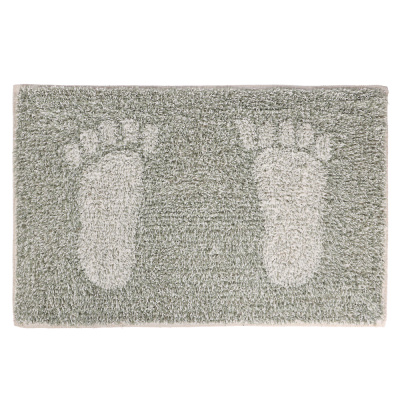Коврик д/ванной FOOTPRINT 40x60 см, хлопок, бронза, (Индия) VETTA (6/6)