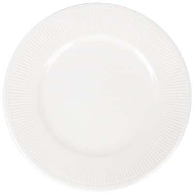 Тарелка 27см "Белый шоколад" (транспортная упаковка) фарф. (6/24)