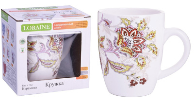 Кружка 310мл LR п/уп (керам) (1/60)