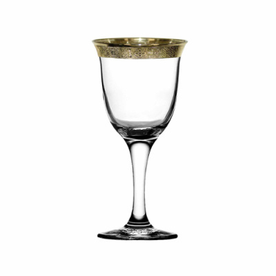 Набор 6 бокалов д/вина 240мл с узором "Лаурель" п/у (1/4)