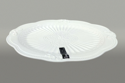 Блюдо овальное 35.5см (фарф) (4/116)