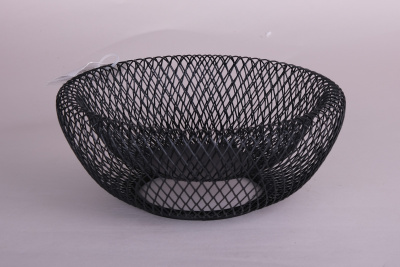 Ваза для фруктов 20.5х20.5х8.5см мет. (1/36)