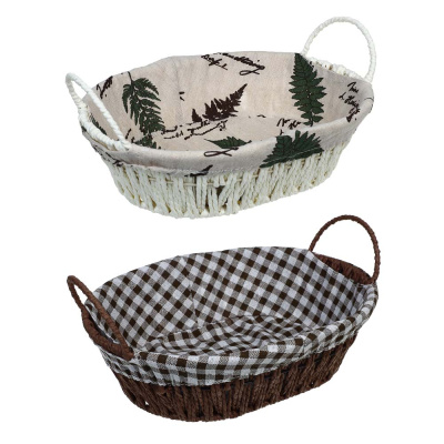 Корзинка плетенная "Амелия" 27х20х8см, 2 диз VETTA (6/6)