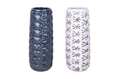 Ваза для цветов 26*8см кер. (1/24)