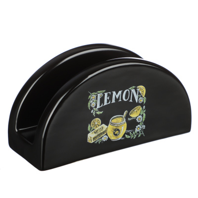 Салфетница, 13,5х5,5х7см, керамика MILLIMI Лимонный курд (1/32)