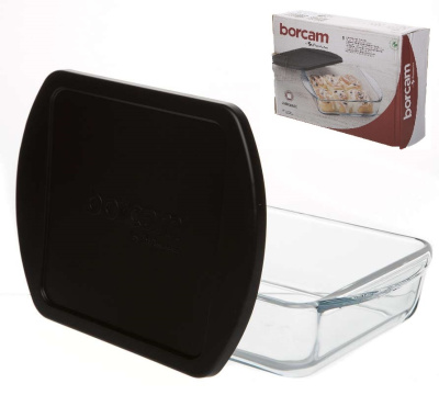 Форма для запекания 210*164мм 1080мл с черной кр. (1205756) (1/4)