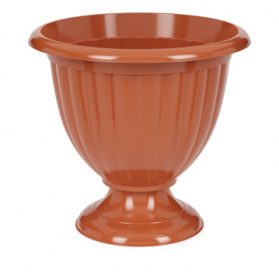 Вазон "Жасмин" 18л (корич.) пласт.(10)