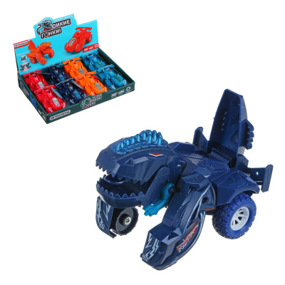 Машинка инерционная "Дикие гонки", трюки, ABS, 12х5х8см ИГРОЛЕНД (8/120)