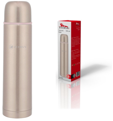 Термос ZEIDAN 500 мл,нжс.(1/24)