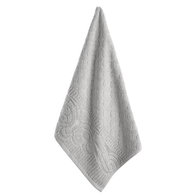 Полотенце махровое, 100% хлопок, 50х90см, 465гр/м, серый PROVANCE Фрэя (4/96)