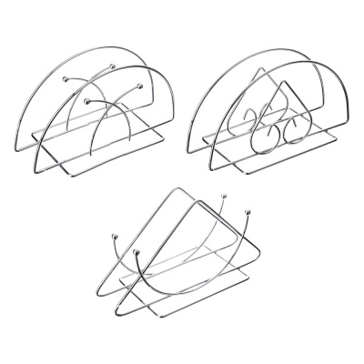 Салфетница 13*7*6см VETTA  (мет) (3диз) (1/12)