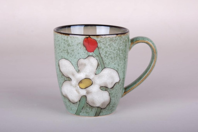 Кружка 380мл микс (4диз) (фарф.) (12/36)