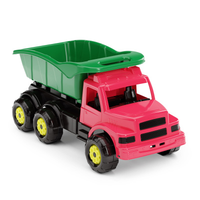 Машинка детская "Самосвал" (красный),пласт. (1)