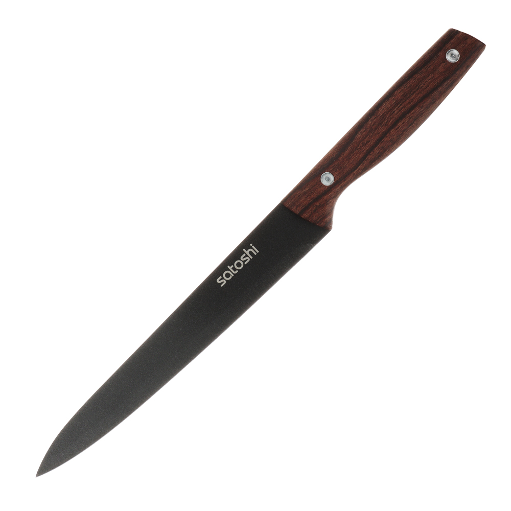 Нож кухонный универсальный 20см, нерж.сталь с антиналип. покрытием SATOSHI Меллер (12/96)