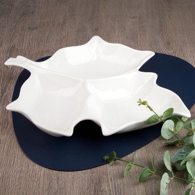 Блюдо сервировочное 30*24*4см "Маршмеллоу"  (фрф) (3/24)