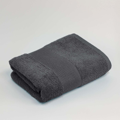 Полотенце махровое ТИФФАНИ 50х80, 400гр./м2, серый (1/10)