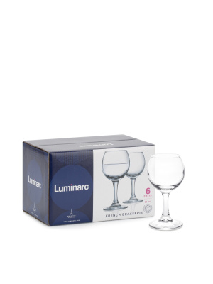 Набор рюмок 65мл 6пр Французский ресторанчик стекло.(1/4)