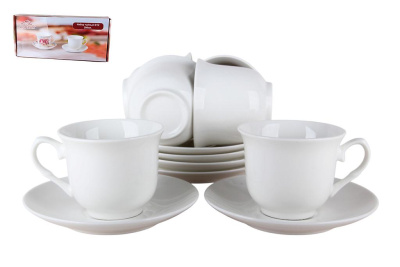 Набор чайный 200мл Классика (фарф.)  п/уп (1/8)