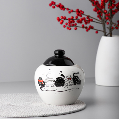 Сахарница, 500мл, кер MILLIMI Хвостатые друзья (1/24)