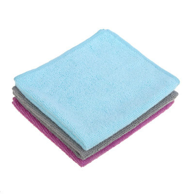 Набор салфеток  3шт 30*35см махровые (3цв/уп) VETTA (микрофибра) (1/6)