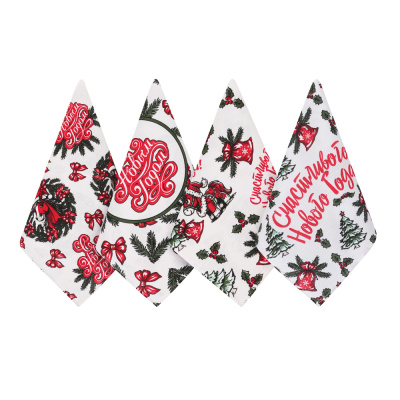 Полотенце кухонное вафельное, 35х60см, 100% хлопок PROVANCE Щелкунчик (6/144)