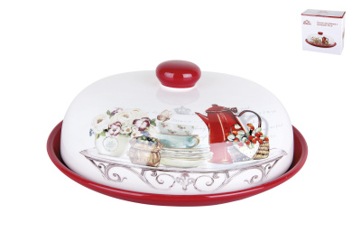 Блюдо для блинов 23см "Dream tea" с/кр п/у доломит (1/12)