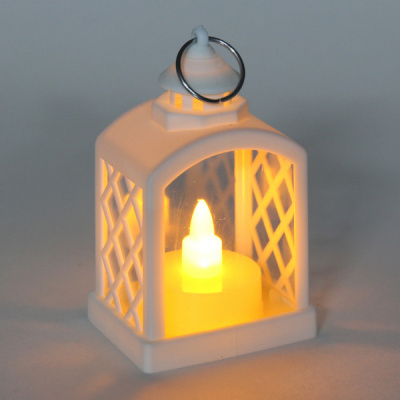 Сувенир с подсветкой "Уютный вечер" 5,5*9,5 см, Белый(пласт.) (1/24)