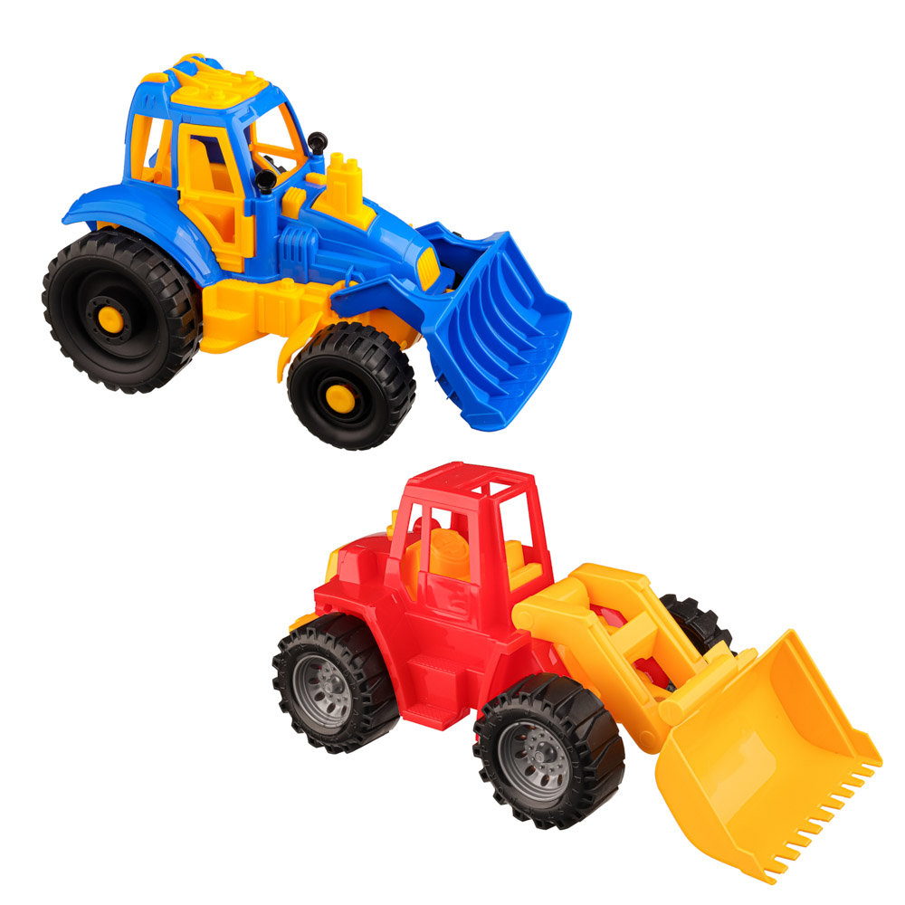 Трактор, пластик, 28-32х16-17х16см, 2 дизайна, 480973 (1/18)