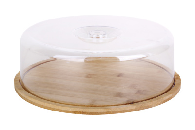 Блюдо с крышкой 28х9см (бамб.) (1/2)