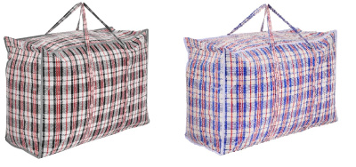 Сумка хоз. "Клетка" 60*50*30см 90 л. (полипропилен) (2цв) (1/12/120)