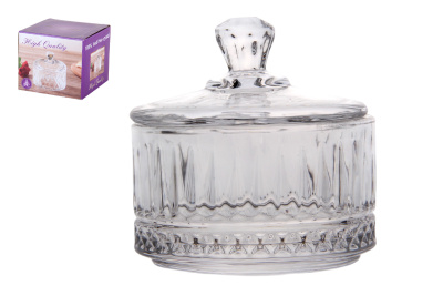 Ваза сервировочная 80мл 7х7 с/кр (стекло) (1/48)