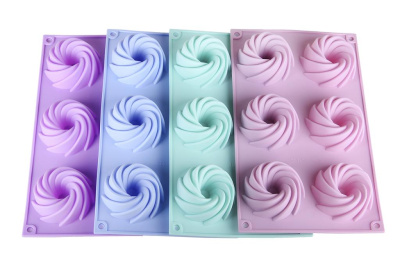 Форма для выпечки 28,5*17см микс (силикон) (1)