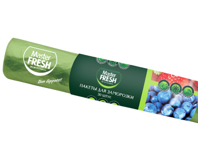 Пакеты для заморозки 30 штук Master FRESH (1/60)