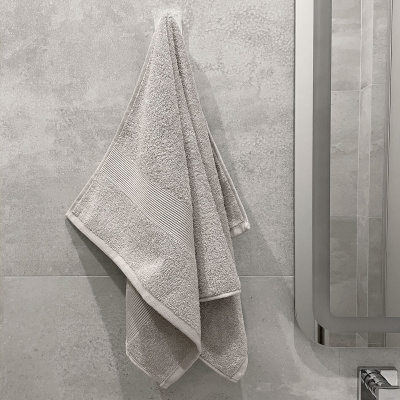 Полотенце махровое ТИФФАНИ 40х60, 400гр./м2, лунный рок (1/10)