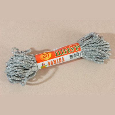 Шнур бельевой 20м/3мм (цветной) DOMINA (1/100)