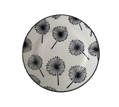 "Dandelion" Тарелка 20см  десертная фарф (12/60)