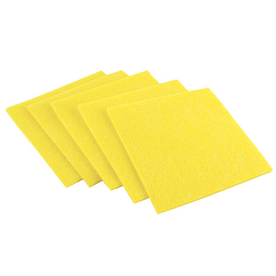 Салфетка вискозная универсальная 30*30см (5шт) "Рыжий кот" (1/50)