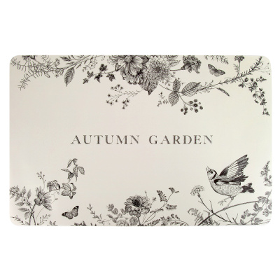 Салфетка сервировочная 43*28см. (плейсмат) "Floristry" (min12) (упаковочный пакет)(120)