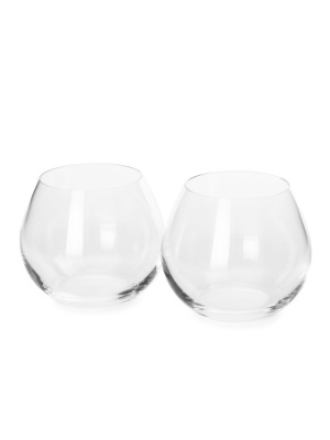 Набор стаканов 340мл 2шт AMOROSO стекло (1/12)