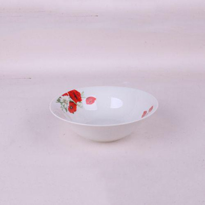 Салатник 15см 350мл Маки,фарф. (12/96)