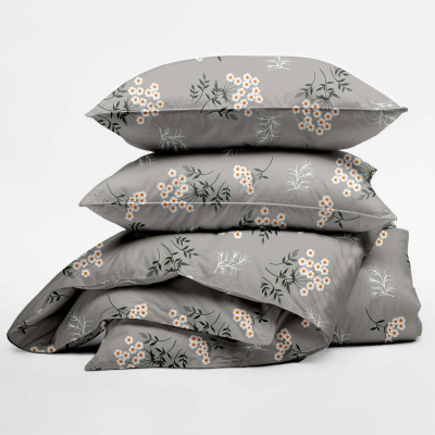 КПБ  "БУРГУНДИЯ", под. 175х215, нав. 70х70-2 шт, поплин, 110 гр/м2 (1/10)