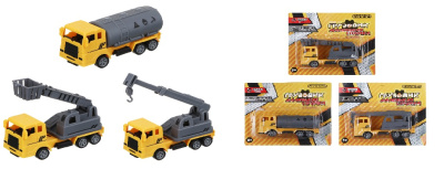Грузовик "Маленькая стройка", РР, 15х14х4см, 3 диз (1/300)
