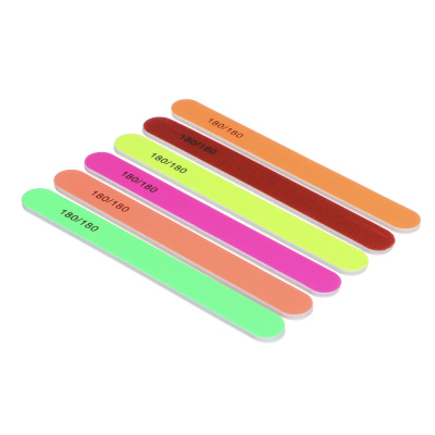 Пилка для ногтей полировочная 2-х стор. 18см ЭВА (6цв) (1/6) Пилка для ногтей полировочная 2-х стор. 18см ЭВА (6цв) (1/6)