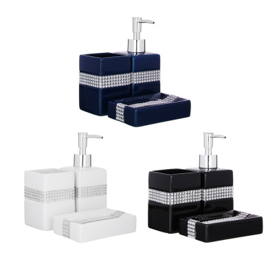 Набор для ванной 3пр Сити (керам) 3 цв. (1/2/12)