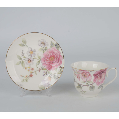 Набор чайный 2 пр., 225мл, фарфор MILLIMI Сакура (1/24)