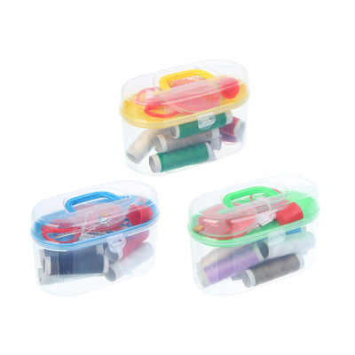 Набор швейных принадл. 15 пр. в пластик боксе (нитки, иголки, ножницы, сантиметр и т.д.)(6/180) Набор швейных принадл. 15 пр. в пластик боксе (нитки, иголки, ножницы, сантиметр и т.д.)(6/180)