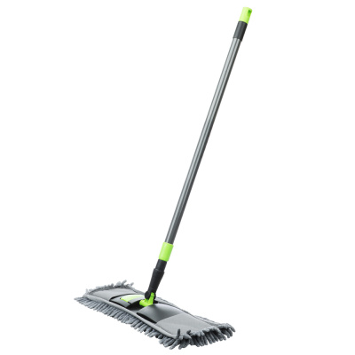 Швабра "Классик" с насадкой из микрофибры шенилл, разборная, телескоп VETTA (1/24)