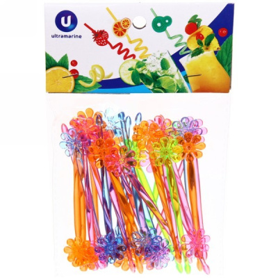 Шпажки в наборе 30шт "Цветочки" микс (12/12)